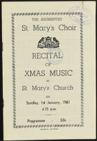 Recital of Xmas Music: St. Mary's Church