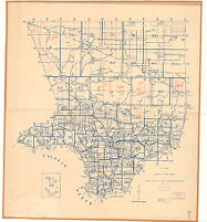 Key Map to County Index Maps of The County of Los Angeles