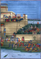 Meghananda at war with Hanumana