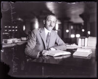 State senator Harry A. Chamberlin, Los Angeles, 1920s