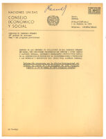 Información presentada por la Oficina Internacional del Trabajo en cartas de 5 de diciembre de 1974 (original inglés) y 29 de enero de 1975 (original español)