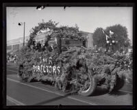 Tournament of Roses Directors automobile at the Tournament of Roses Parade, 1926 