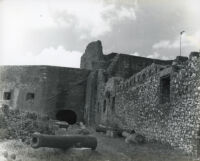 Citadelle. An extremely rare photograph of the Batterie Royale in the 1960s