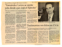Steven Davis, abogado del mayor en retiro: “Fernández Larios se siente solo desde que dejó el Ejército”