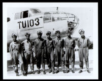Tuskegee Airmen from class 45B, Tuskegee, 1945