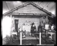 Anaheim's Pilgrim exhibit at the Orange County Fair, Orange County, 1926