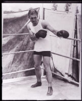 French boxer Georges Carpentier, Los Angeles, 1920s
