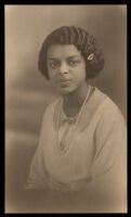 Portrait of a woman, a friend of the Miriam Matthews family, 1900-1930