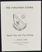 Parkinson School Speech Day and Prize Giving