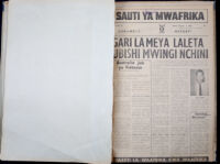 Sauti Ya Mwafrika 1965 no. 177.