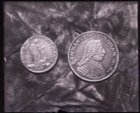 Two old Maltese coins, Los Angeles, 1920s