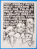 Post. Post Sunday Post. World. Weekend World. Joe Thloloe. Philip Mtimkhulu and others, 1981