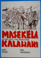 Masekela along with the impressive Kalahari