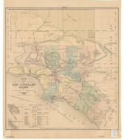 Map of the County of Los Angeles : California