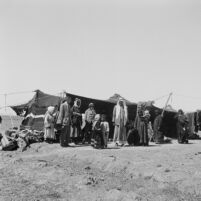 Jibrail Jabbur with Bedouins