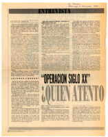 "Operación Siglo XX"