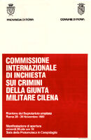 Commissione d’inchiesta sui crimini della giunta militare cilena