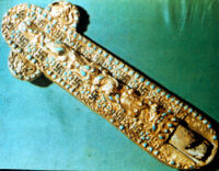 Dagger Sheath; Gold From Tillya Tepe; Near Sheberghan, Jawzjan Province