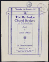 Recital of Xmas Music: The Barbados Choral Society and The Cathedral Choir