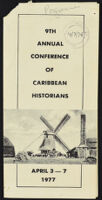 9th Annual Conference of Caribbean Historians