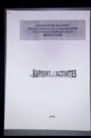 Rapport d'Activités 1999
