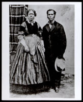 James Lodge and his wife, San Jose, 1862 (?)