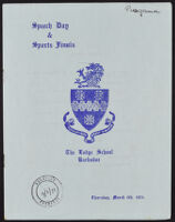 1975 The Lodge School Speech Day and Sports Finals
