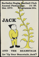 Barbados Rugby Football Club Annual Pantomime 1972 -  "Jack And The Beanstalk"