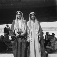Portrait of Mouthib and Sultan, sons of Emir Fawwaz Al Shaalan