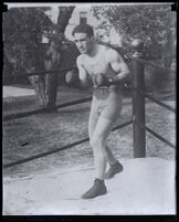 American boxer Johnny Dundee, Los Angeles, 1920s 