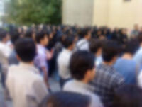 مراسم یادبود در دانشگاه صنعتی اصفهان