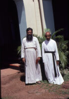 Bishop Mar Aprem and Deacon E. L. Verghese, Thrissur (India), 1984