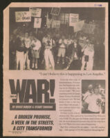 "This is War! A Broken Promise, a Week in the Streets, a City Transformed," 1991