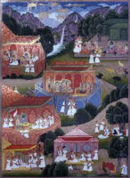 Vasishtha and Rama; Sita and the Queens; Bharata and Shatrughna