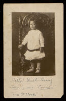 Calvin "Connie" Harper as a toddler, Sacramento, circa 1910