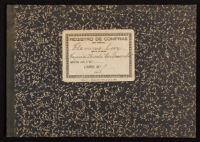 Livro #0134 - Registro de compras, Flaminio Levy (em branco) (1948)