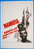 Namibia - Swapo will make the sun rise, 1981