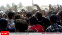تظاهرات در بهشت زهرا