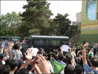 تظاهرات در تهران