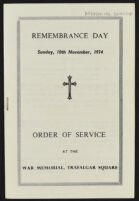 Remembrance Day 1974