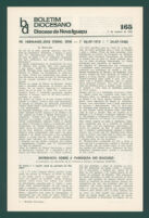 Boletim Diocesano, Edição 165, Outubro 1982