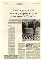 Castro, el arsenal cubano y el plan original para matar a Pinochet