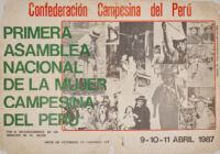 Primera Asamblea Nacional de la Mujer Campesina del Perú