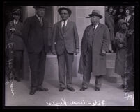 James B. Holohan, Asa Keyes and Frank Cochran, San Quentin, 1929