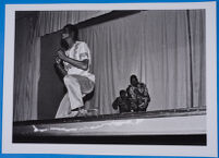 Rehearsing 'Marumo' by Mandla Langa, Gaborone Town Hall, Botswana, 1979