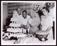Fiftieth wedding anniversary of Elliott and Mauvolyene Carpenter, Los Angeles, 1964