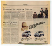 Fraude tributario: Detenido hijo mayor de Pinochet