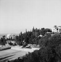 View of AUB's tennis courts