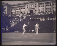 Tennis players Tom Bundy and Maurice McLoughlin, Los Angeles, 1920s