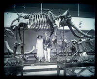 Crown Prince Gustav Adolf and Crown Princess Louise of Sweden at the Natural History Museum, Los Angeles, 1926